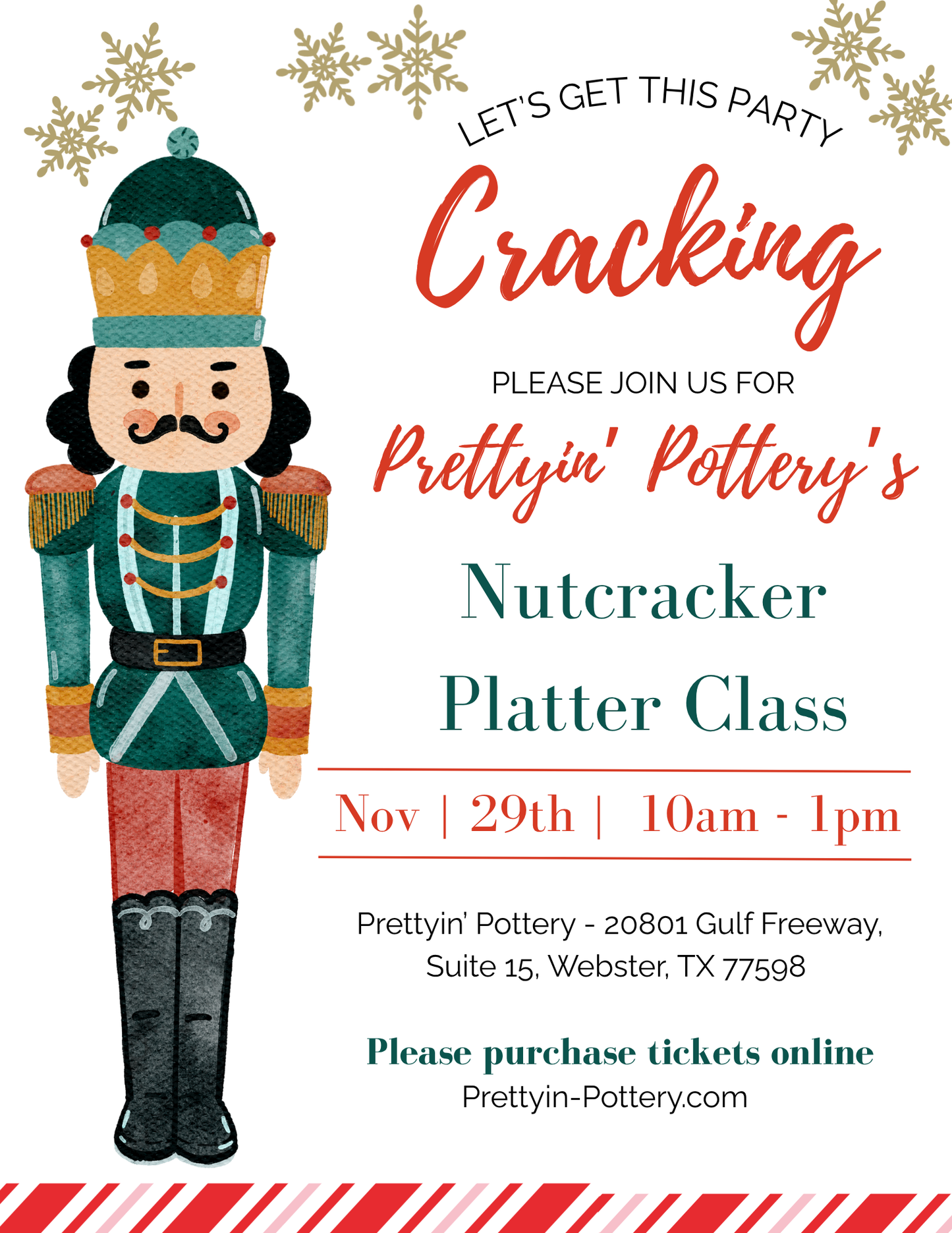 Nutcracker Platter Class