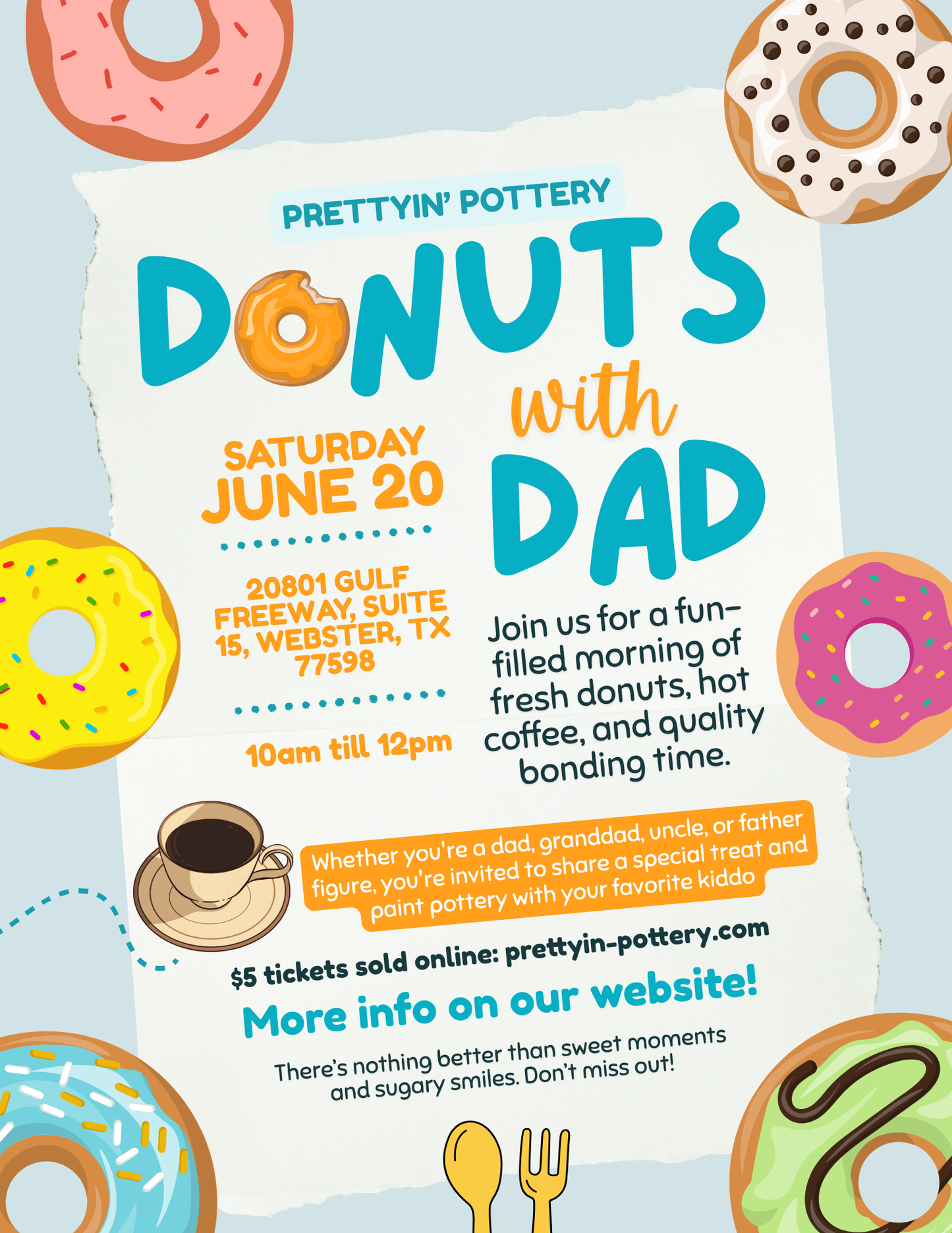 Donuts with dad
