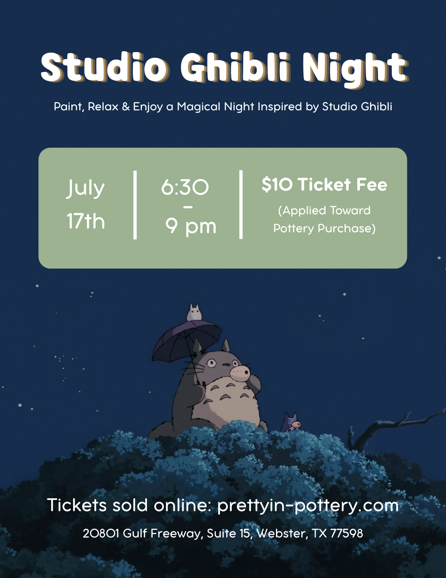 Studio Ghibli Night